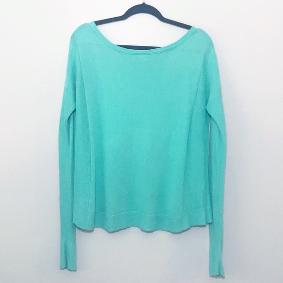 American Eagle Outfitters- teal top - Picture 2 of 9